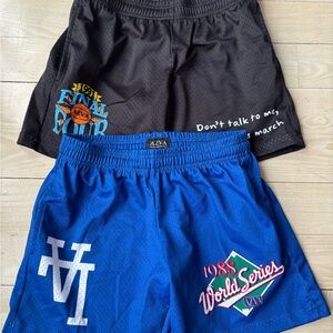 Two Azva Mesh Men Shorts Size M